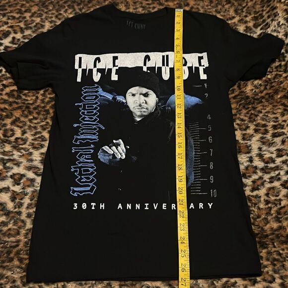 Ice Cube Black Lethal Injection 30th Anniversary Graphic Shirt Music Hip Hop - Picture 6 of 7